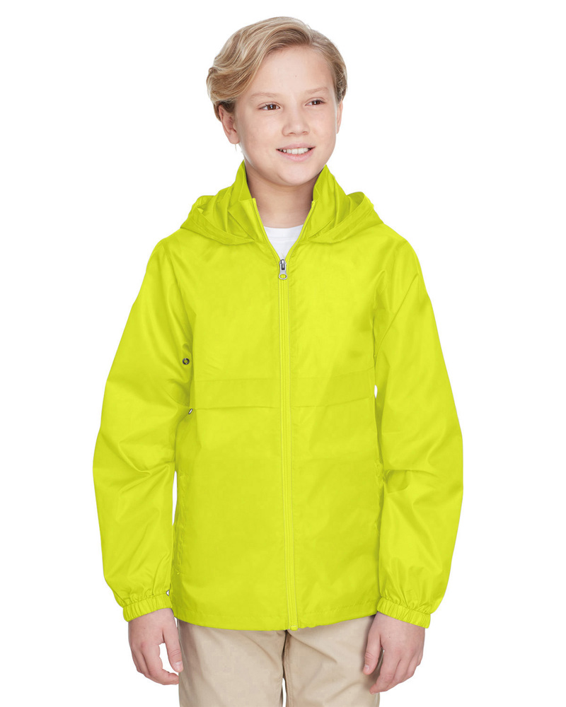 team 365 tt73y youth zone protect lightweight jacket Front Fullsize