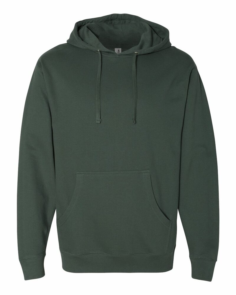 independent trading co. ss4500 midweight hooded sweatshirt Front Fullsize