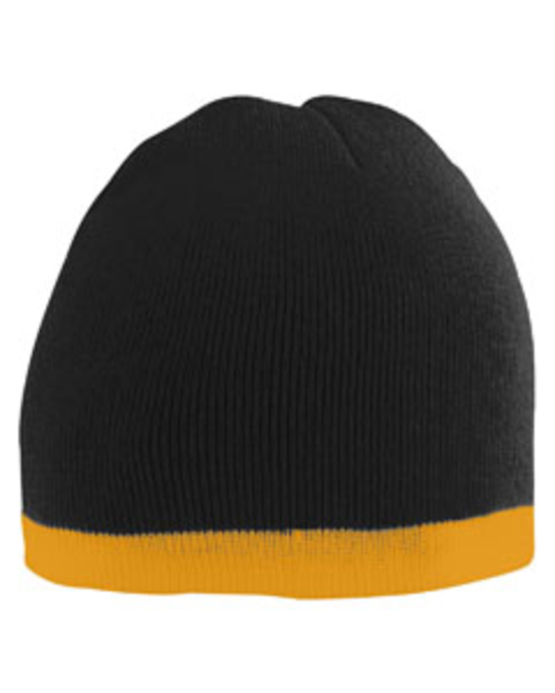 augusta sportswear 6820 two-tone knit beanie Front Fullsize