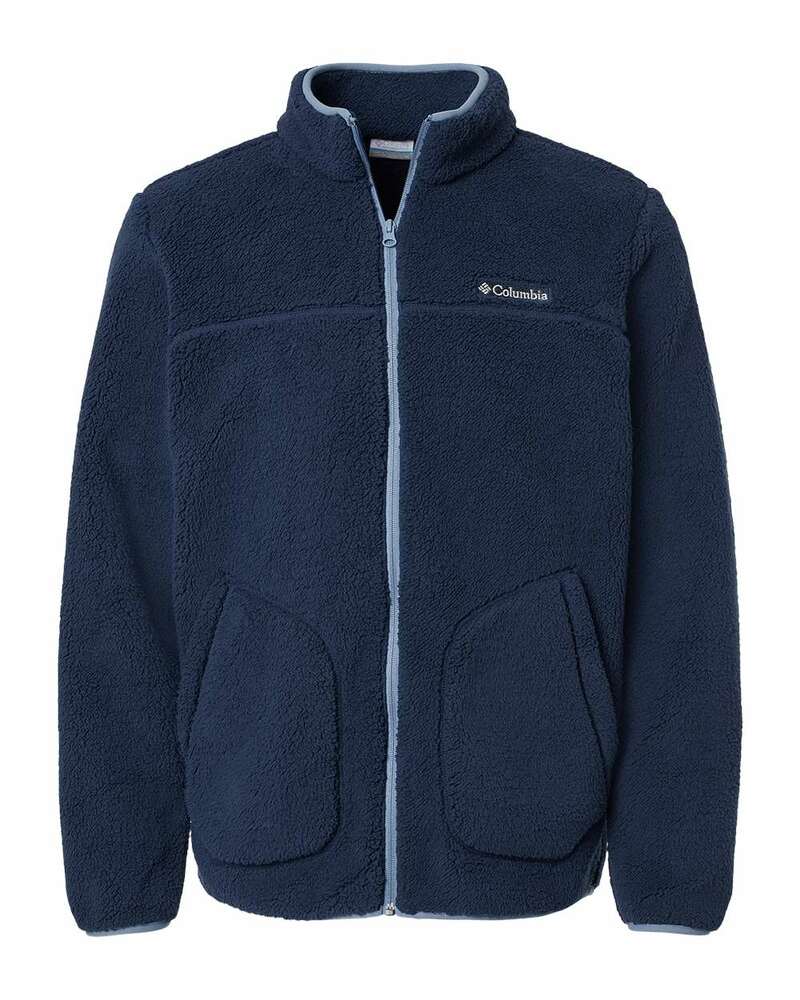 columbia 1911111 men's rugged ridge™ ii sherpa full-zip fleece jacket Front Fullsize
