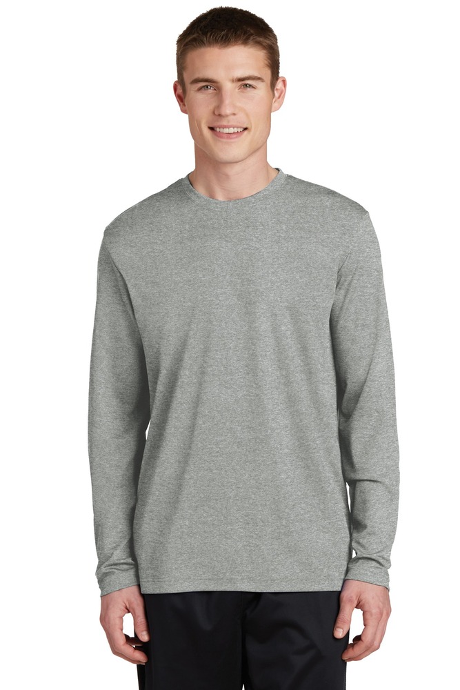 Sport-Tek ST340LS PosiCharge ® RacerMesh ® Long Sleeve Tee Front Fullsize"