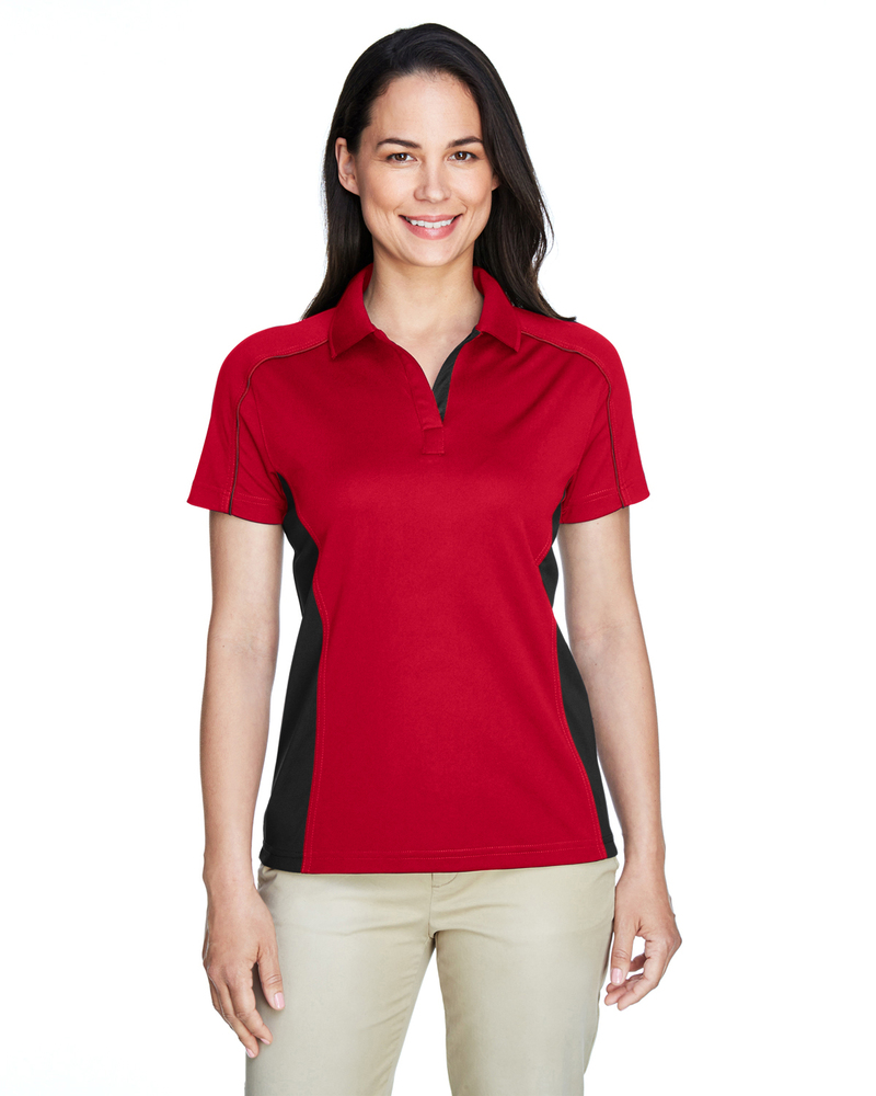 extreme 75113 ladies' eperformance™ fuse snag protection plus colorblock polo Front Fullsize