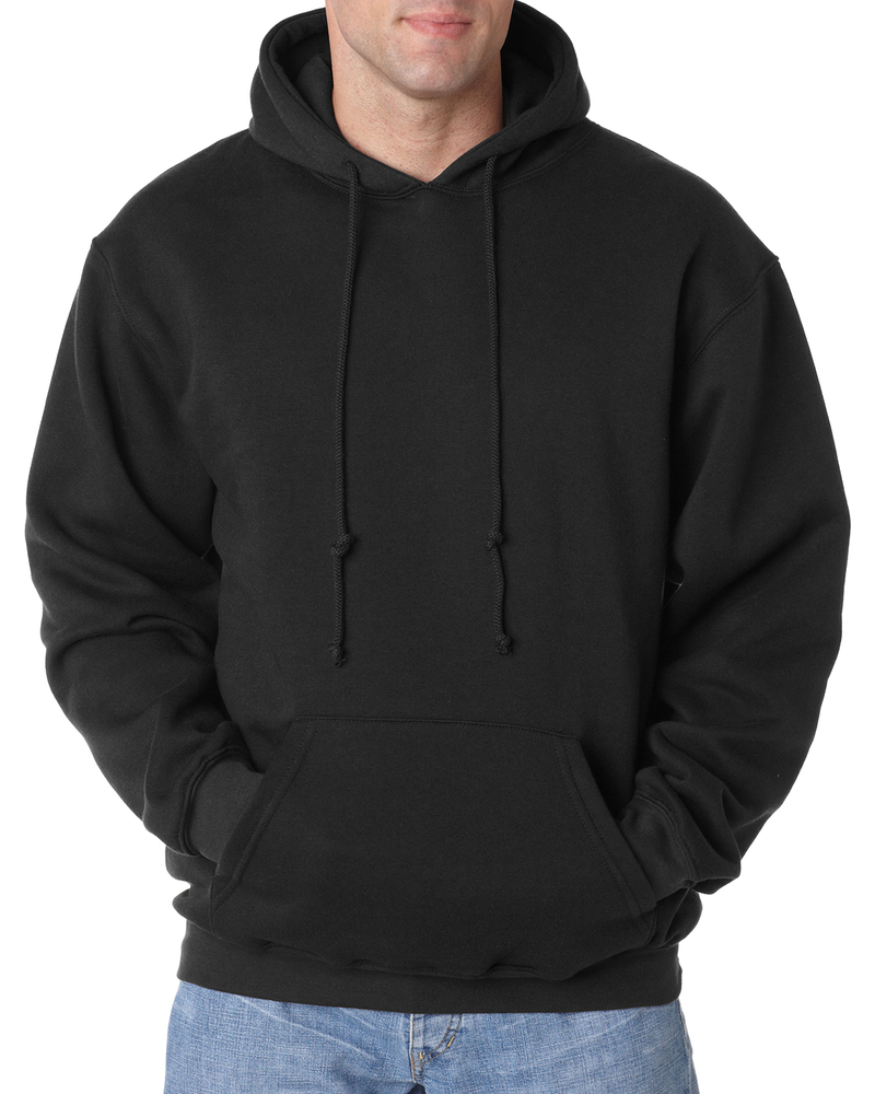 bayside ba960 adult 9.5 oz., 80/20 pullover hooded sweatshirt Front Fullsize