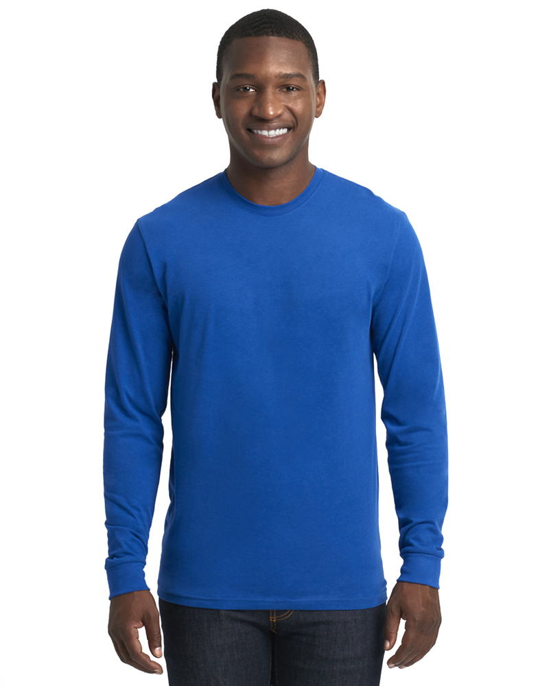 Next Level 6411 Unisex Sueded Long-Sleeve Crew Front Fullsize"