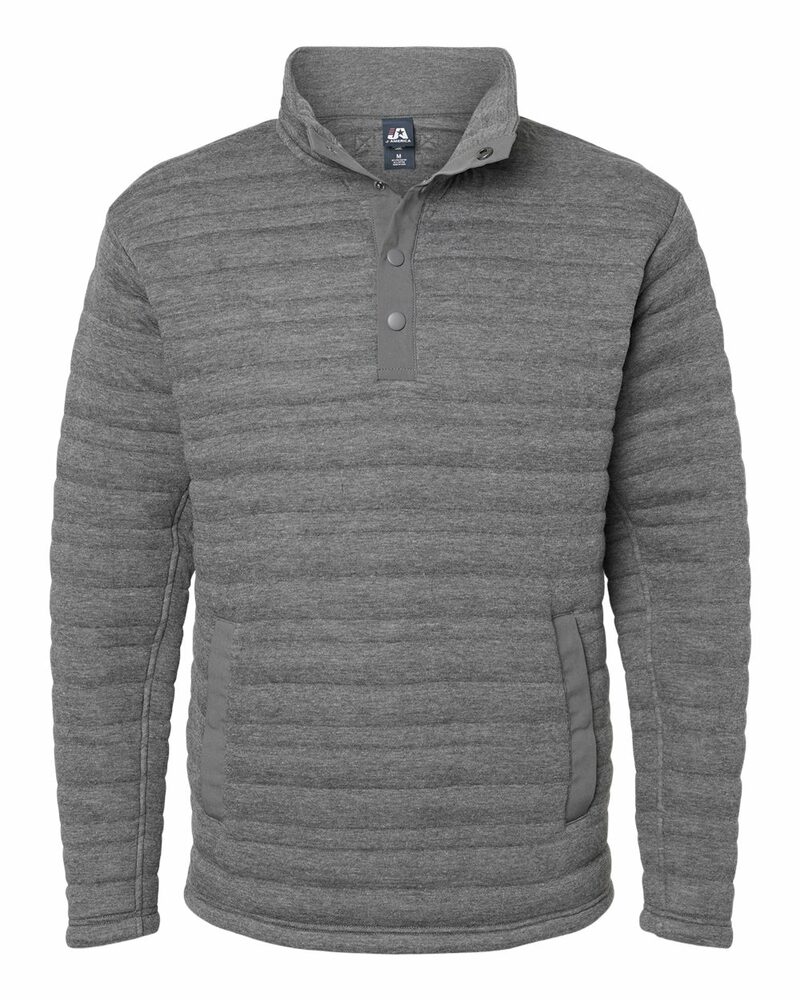 j america ja8895 horizon snap pullover Front Fullsize