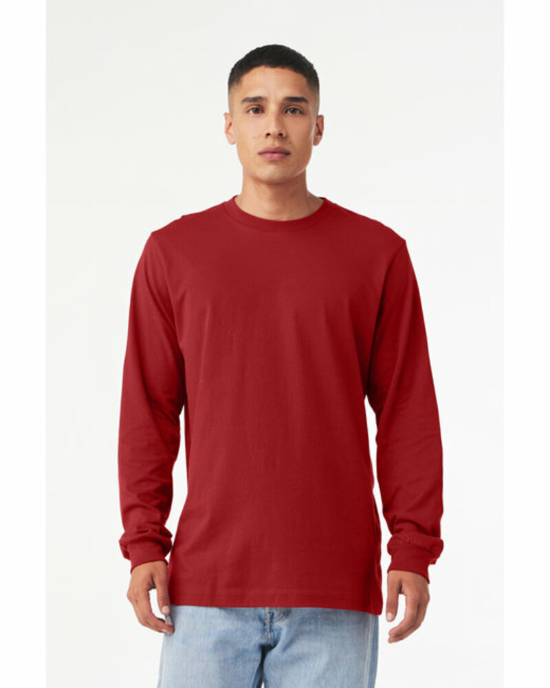 Bella + Canvas 3501 Unisex Jersey Long-Sleeve T-Shirt Front Fullsize"