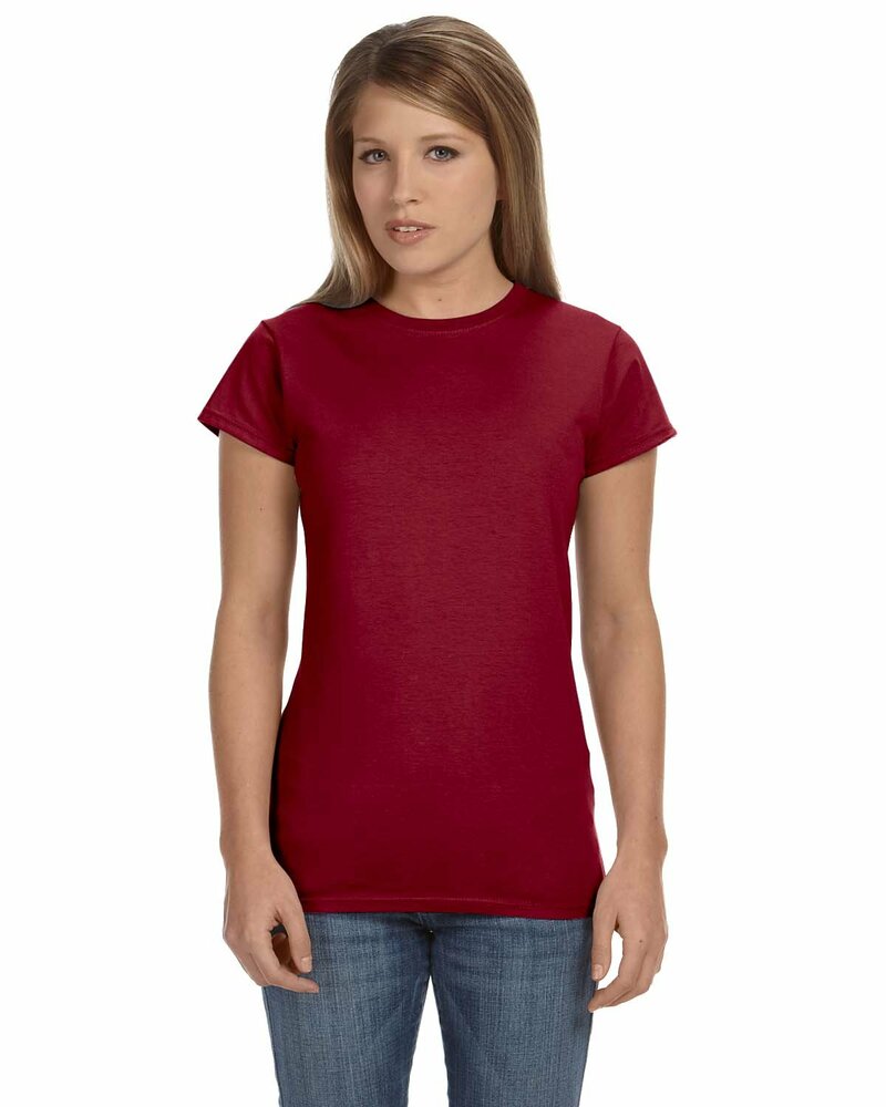 gildan g640l softstyle® women’s t-shirt Front Fullsize