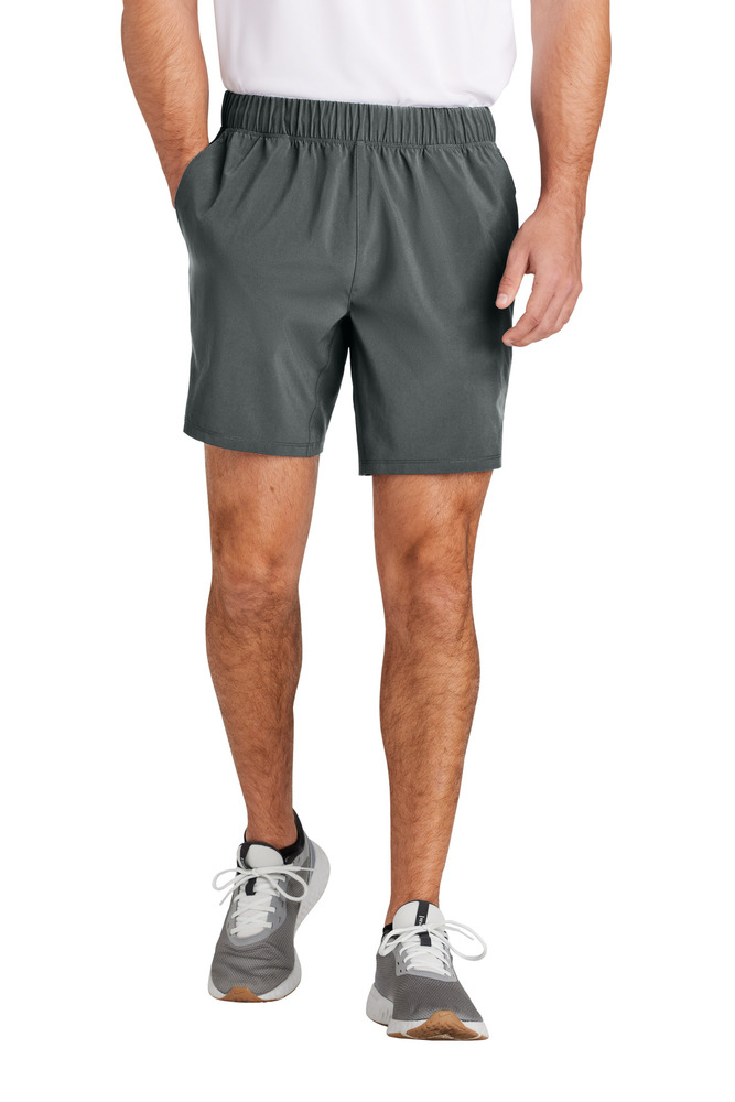 sport-tek st485 repeat 7' short Front Fullsize