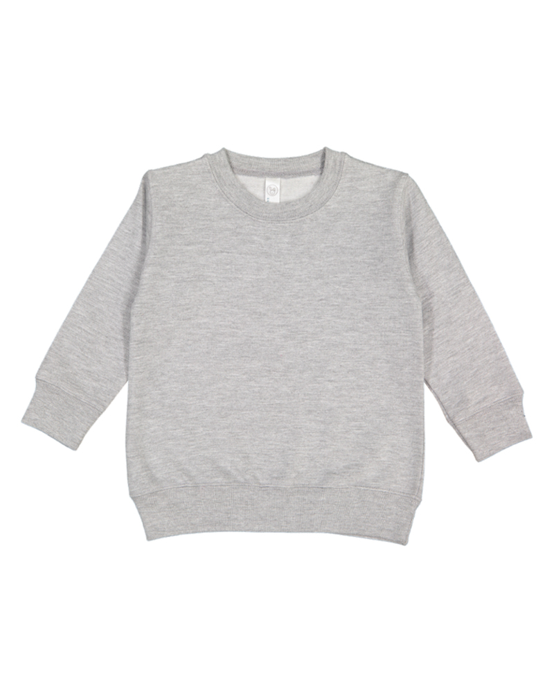 rabbit skins 3317 toddler fleece sweatshirt Front Fullsize
