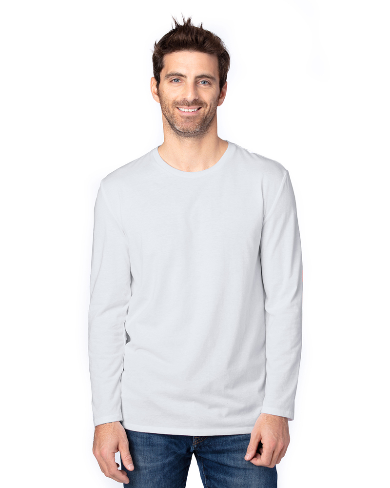 threadfast apparel 100ls unisex ultimate cvc long-sleeve t-shirt Front Fullsize