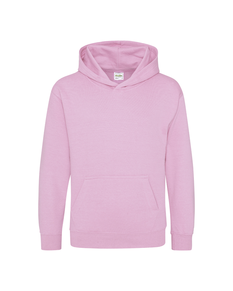 Just Hoods By AWDis JHY001 Youth Midweight College Hooded Sweatshirt Front Fullsize"