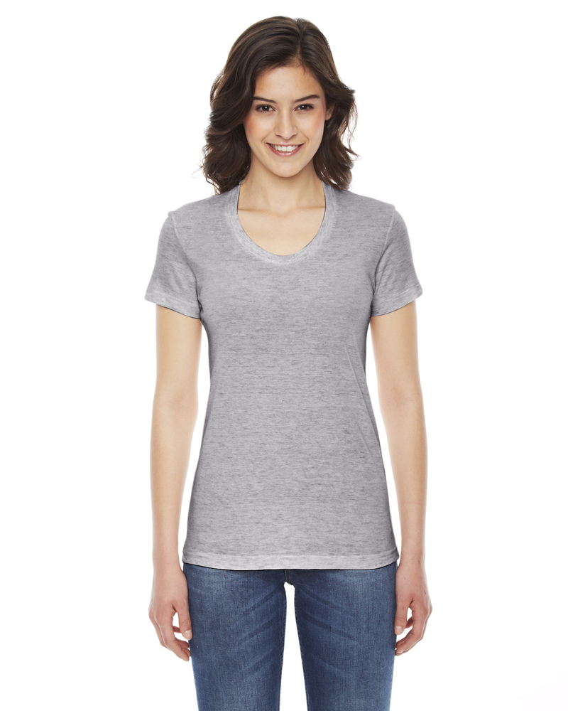 American Apparel TR301W | Ladies' Triblend Short-Sleeve Track T-Shirt ...