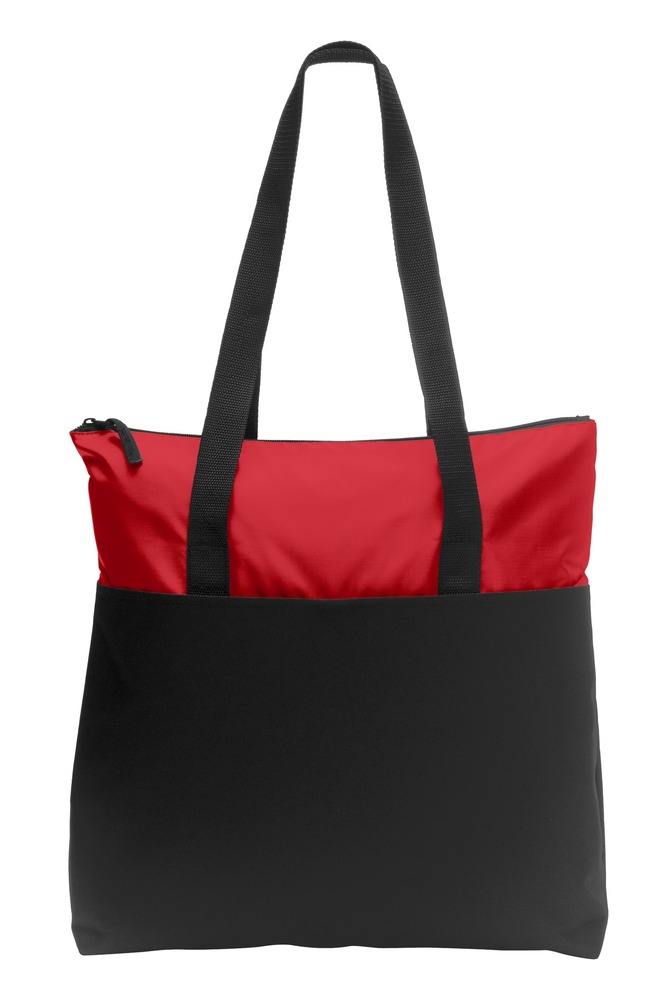 Port Authority BG407 Zip-Top Convention Tote Front Fullsize"