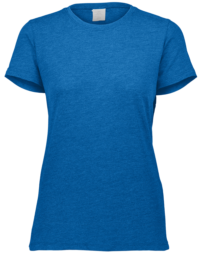 augusta sportswear 3067 ladies' 3.8 oz., tri-blend t-shirt Front Fullsize