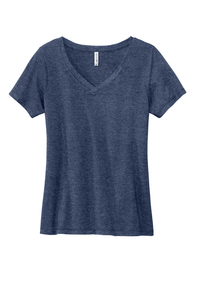 Volunteer Knitwear LVL45V Women's Daily V-Neck Tee Front Fullsize"