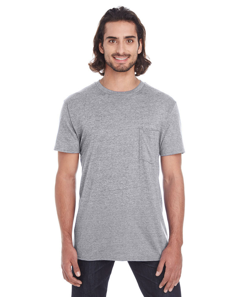 anvil 983 adult lightweight pocket t-shirt Front Fullsize