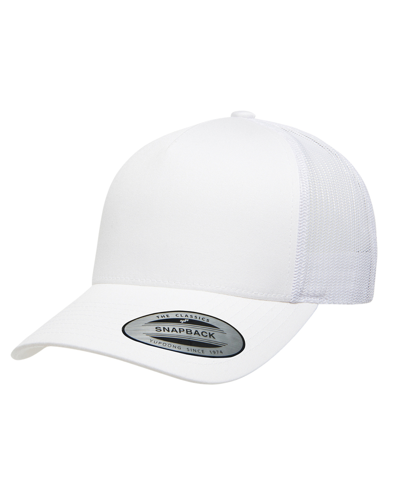 Yupoong 6506 Adult 5-Panel Retro Trucker Cap Front Fullsize"