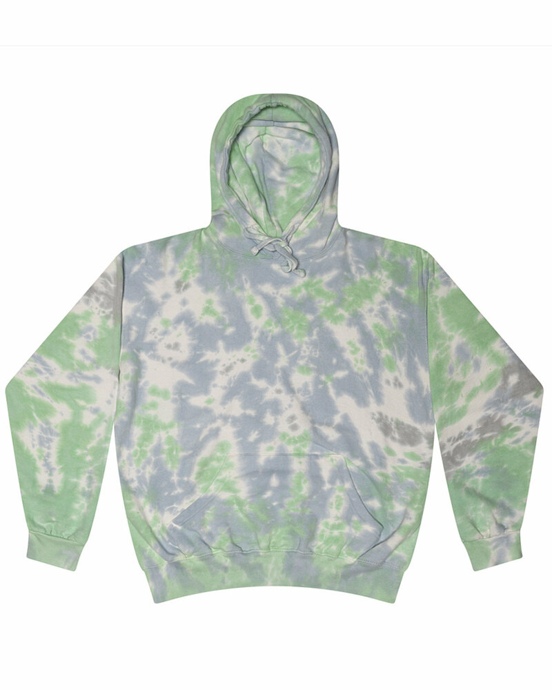 Tie-Dye CD877Y Youth Pullover Hooded Sweatshirt Front Fullsize"