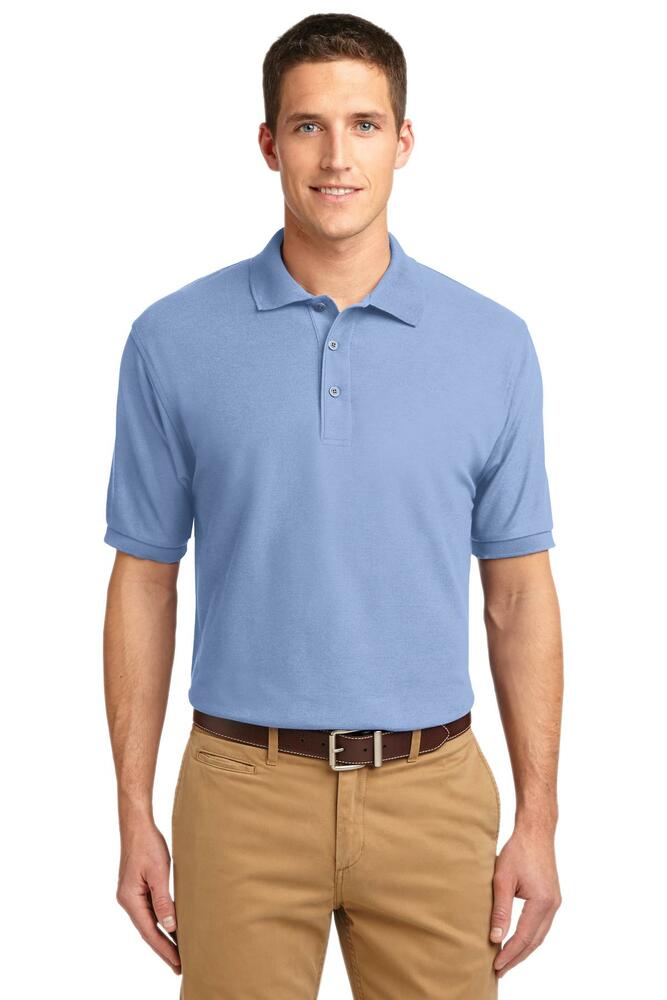 Port Authority K500 Silk Touch™ Polo Front Fullsize"