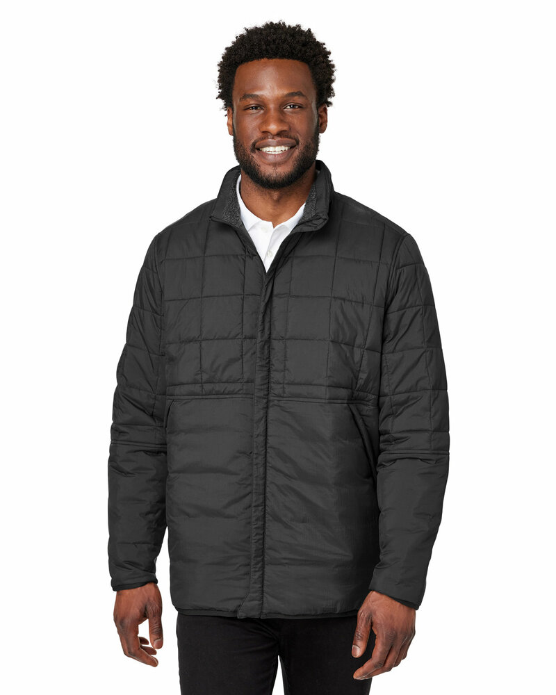 north end ne721 unisex aura fleece-lined jacket Front Fullsize