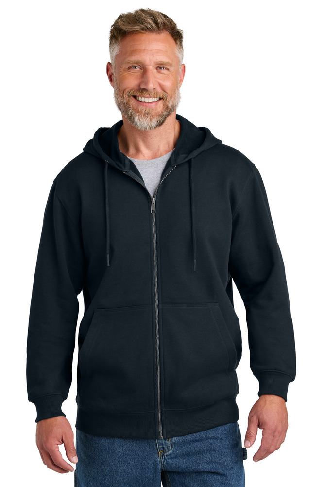 cornerstone csf631 tough fleece full-zip hoodie Front Fullsize