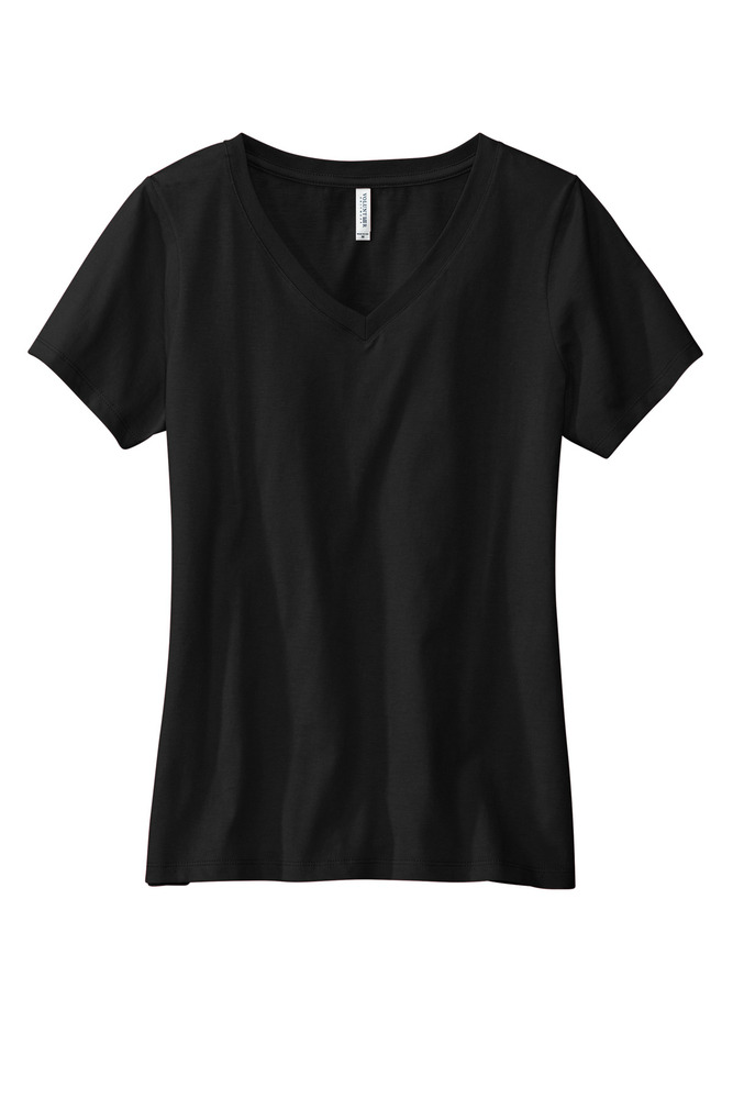 Volunteer Knitwear LVL45V Women's Daily V-Neck Tee Front Fullsize"