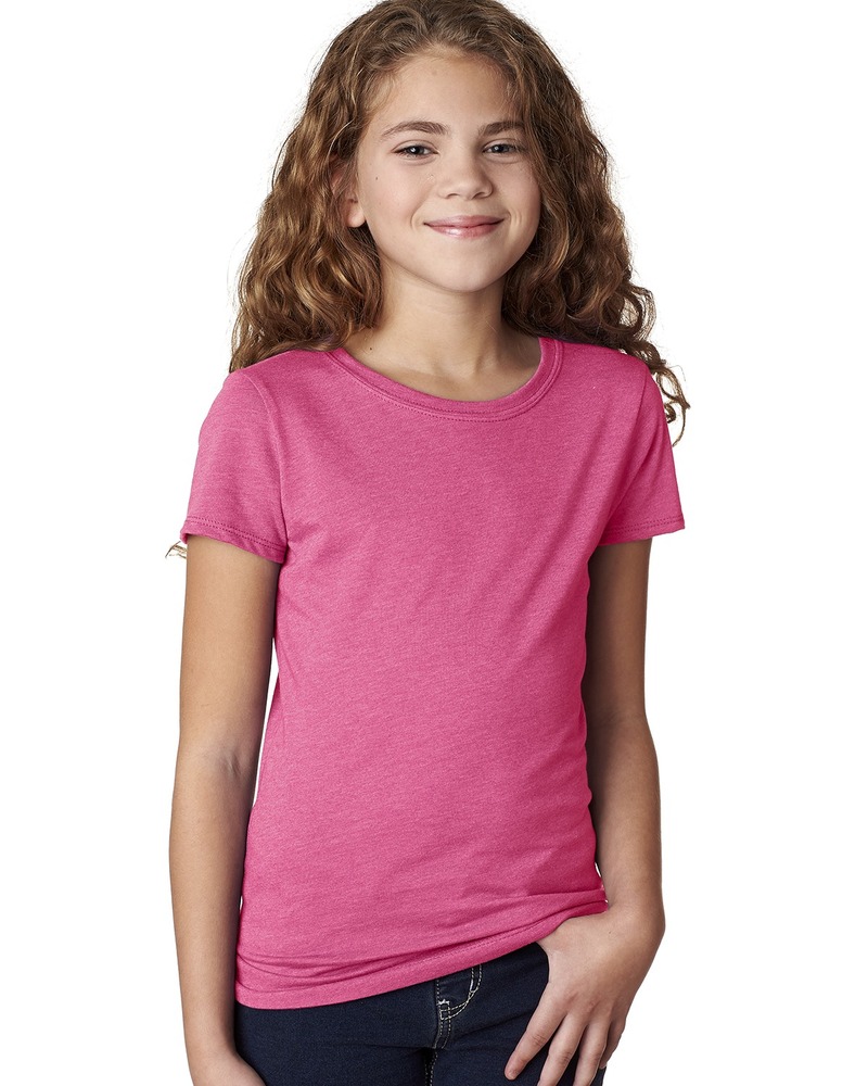 Next Level 3712 Youth Princess CVC T-Shirt Front Fullsize"