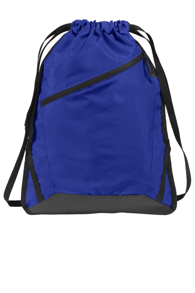 Port Authority BG616 Zip-It Cinch Pack Front Fullsize"