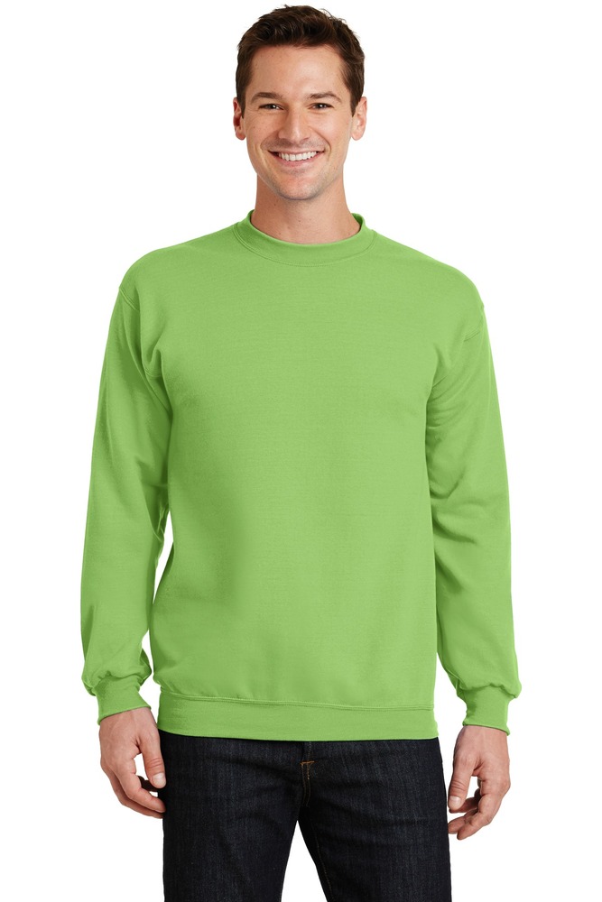 Port & Company PC78 Core Fleece Crewneck Sweatshirt Front Fullsize"
