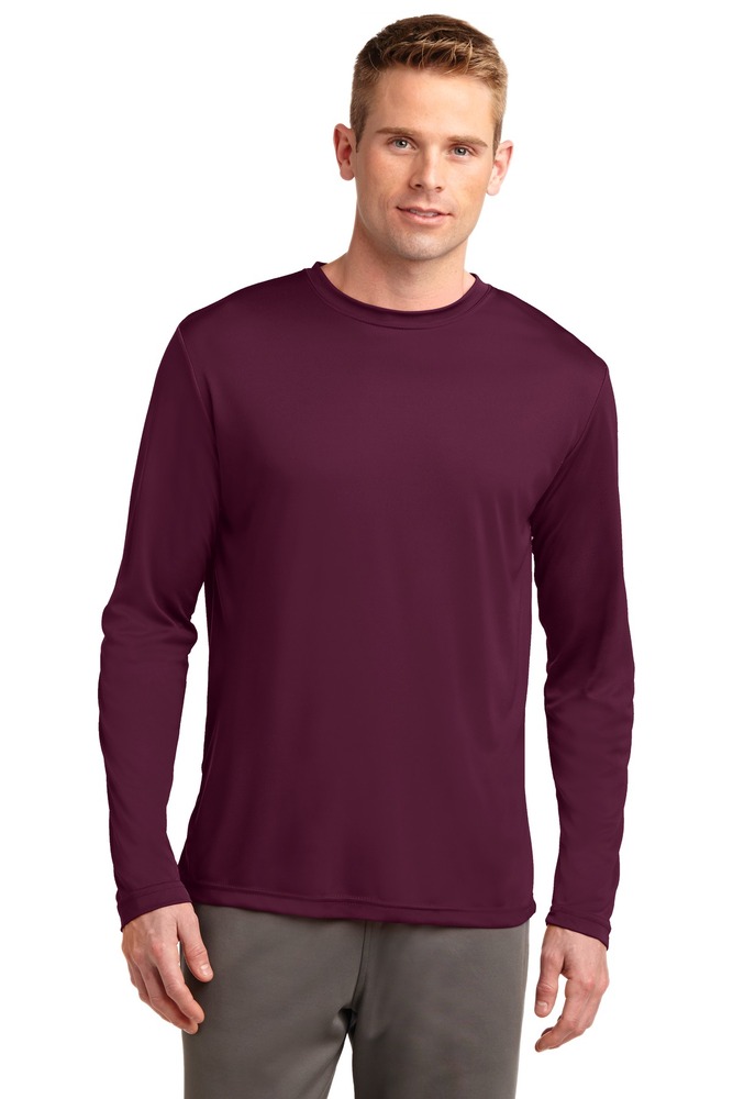 Sport-Tek ST350LS Long Sleeve PosiCharge ® Competitor™ Tee Front Fullsize"