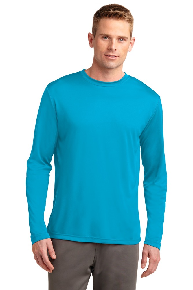 Sport-Tek TST350LS Tall Long Sleeve PosiCharge ® Competitor™ Tee Front Fullsize"