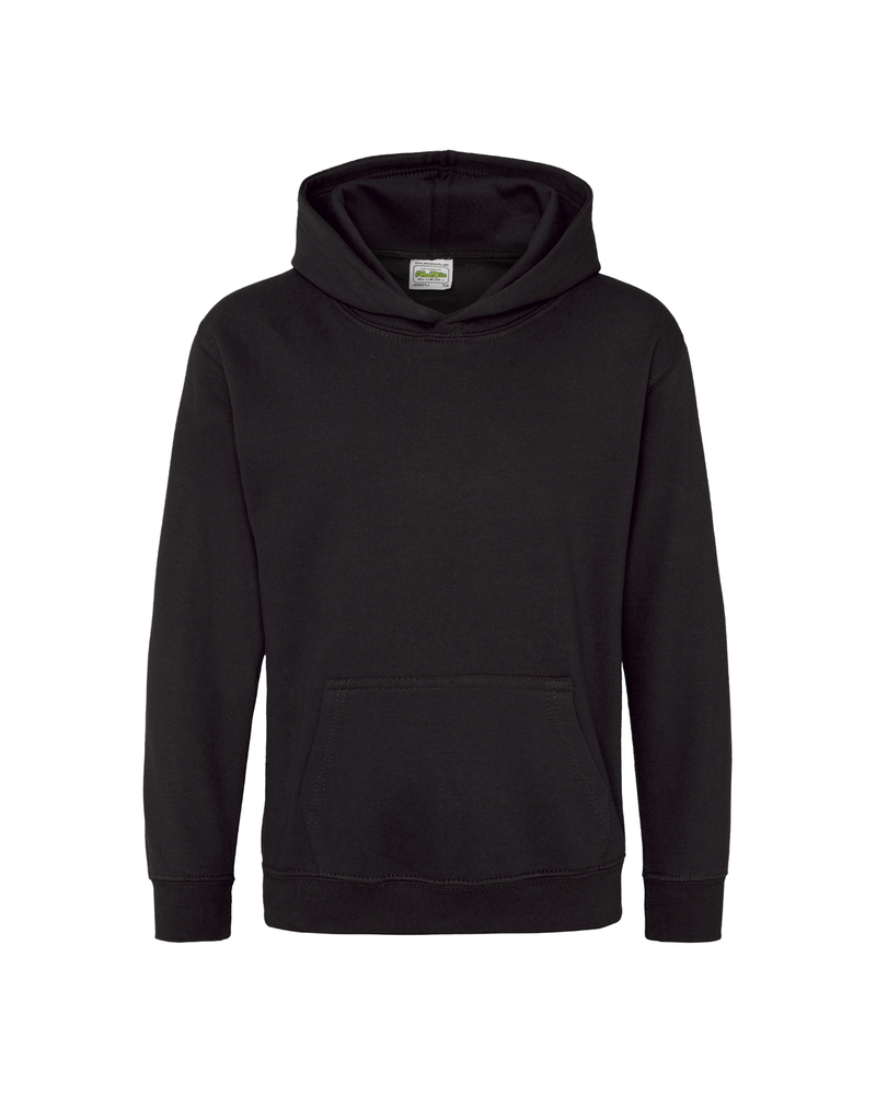 Just Hoods By AWDis JHY001 Youth Midweight College Hooded Sweatshirt Front Fullsize"