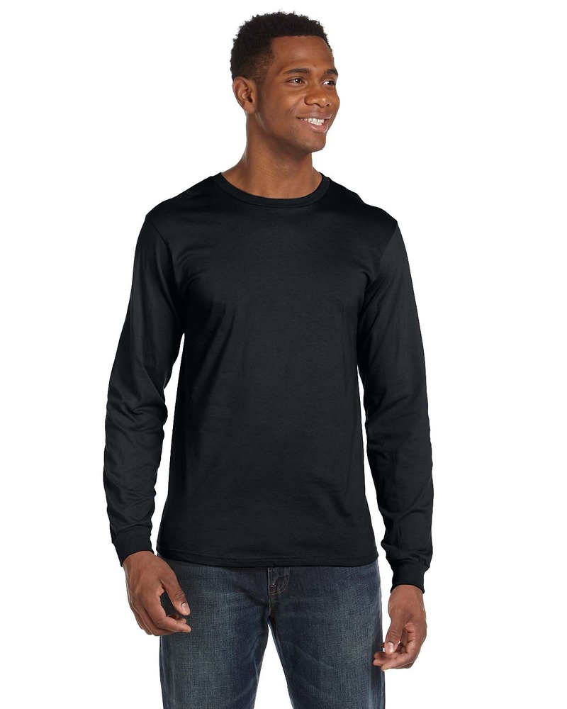 Anvil 949 100% Combed Ring Spun Cotton Long Sleeve T-Shirt Front Fullsize"