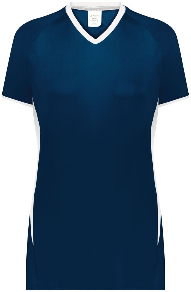 Augusta Sportswear 6915 Ladies Cutter+ V-Neck Jersey Front Fullsize"