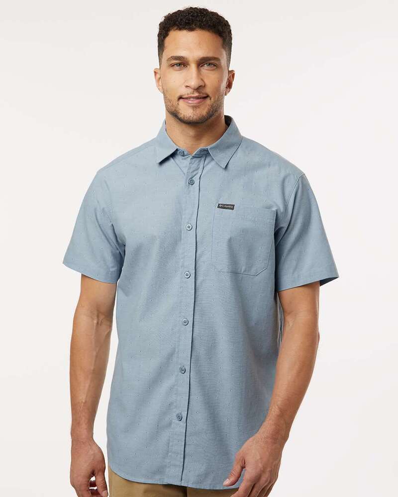 Columbia 199080 Rapid Rivers™ Novelty Short Sleeve Shirt Front Fullsize"