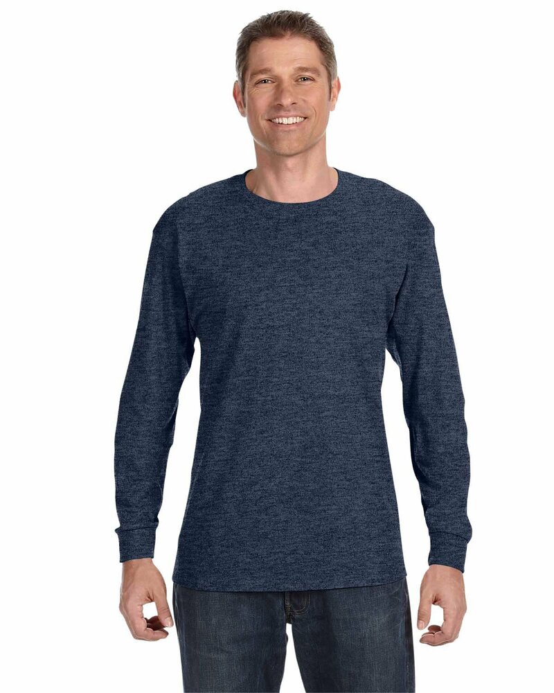 Jerzees 29L Dri-Power® Long Sleeve 50/50 T-Shirt Front Fullsize"