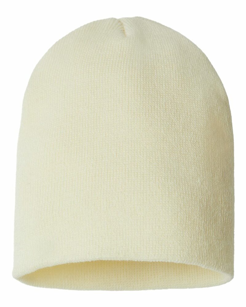 cap america skn28 usa-made sustainable beanie Front Fullsize