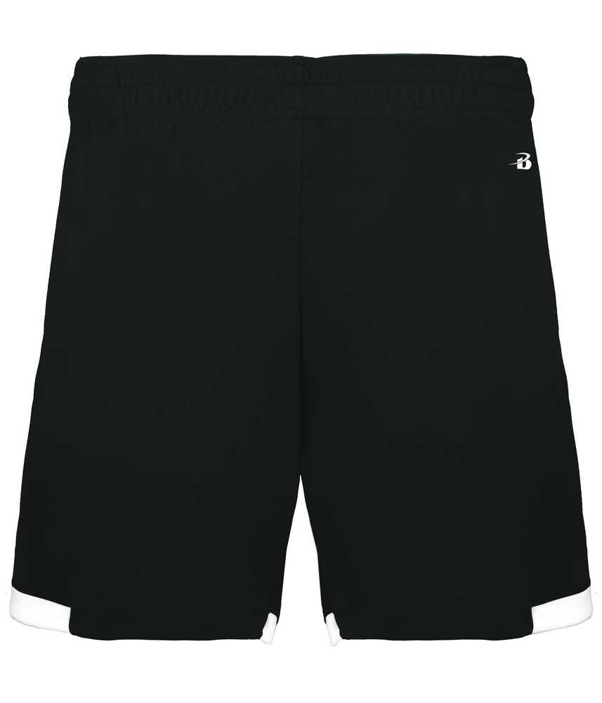 Badger Sport 225900 YOUTH ON THE RISE SHORTS WITH POCKETS Front Fullsize"