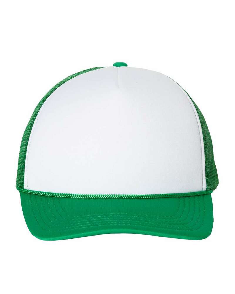 valucap vc700 foam mesh-back trucker cap Front Fullsize