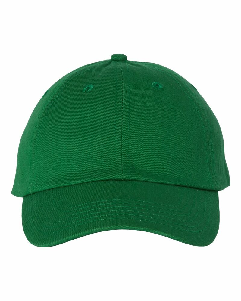 Valucap VC300A Adult Bio-Washed Classic Dad’s Cap Front Fullsize"