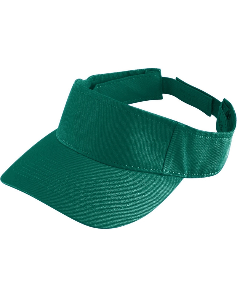 Augusta Sportswear 6226 Youth Sport Twill Visor Front Fullsize"
