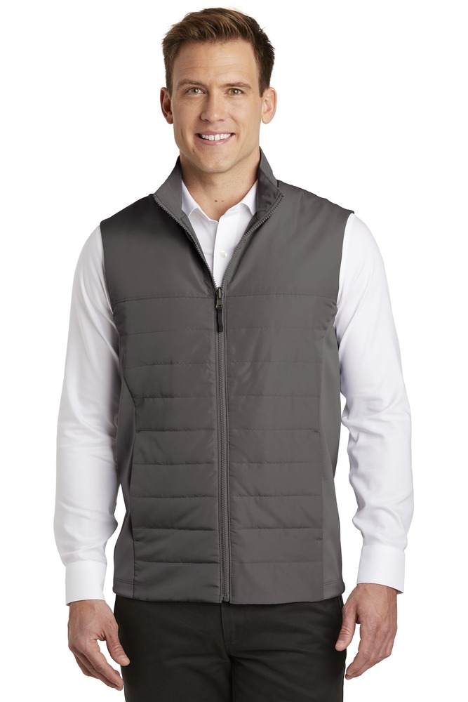 port authority j903 collective insulated vest Front Fullsize