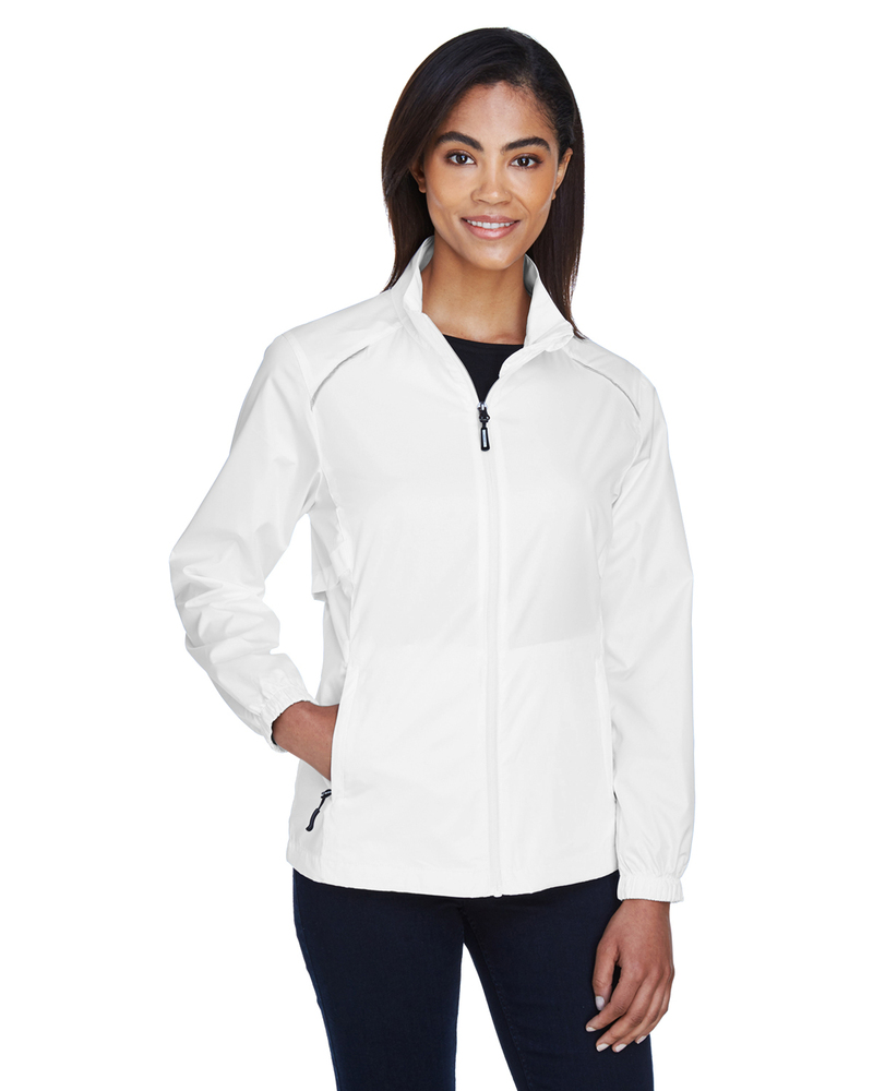 core365 78183 ladies' techno lite motivate unlined lightweight jacket Front Fullsize