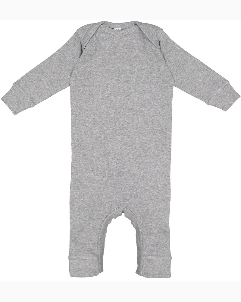 rabbit skins 4412 infant baby rib coverall Front Fullsize