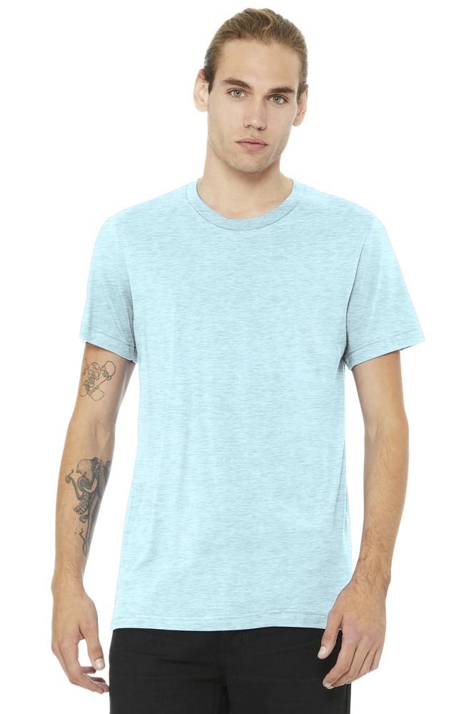 Bella + Canvas 3001CVC Unisex Heather CVC T-Shirt Front Fullsize"