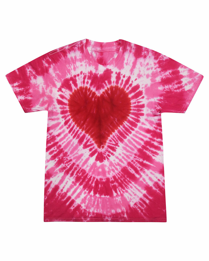 tie-dye cd1150y youth shapes t-shirt Front Fullsize