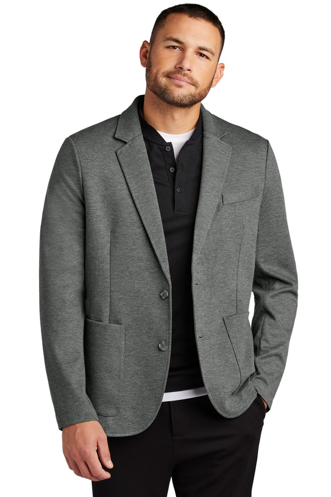 mercer+mettle mm3030 relaxed knit blazer Front Fullsize