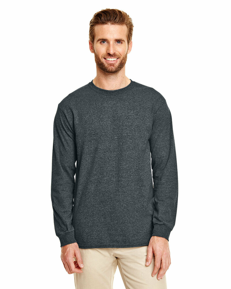 Gildan G840 Adult 50/50 Long-Sleeve T-Shirt Front Fullsize"