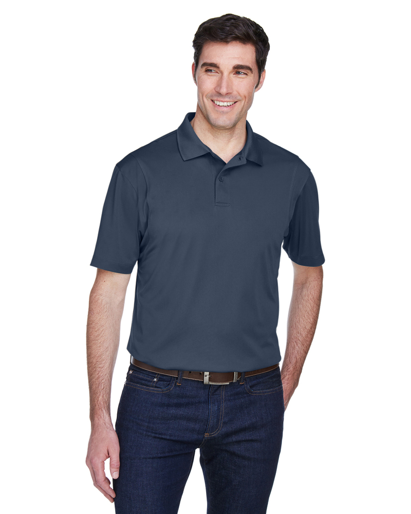 Harriton M354 Men's Micro-Piqué Polo Front Fullsize"