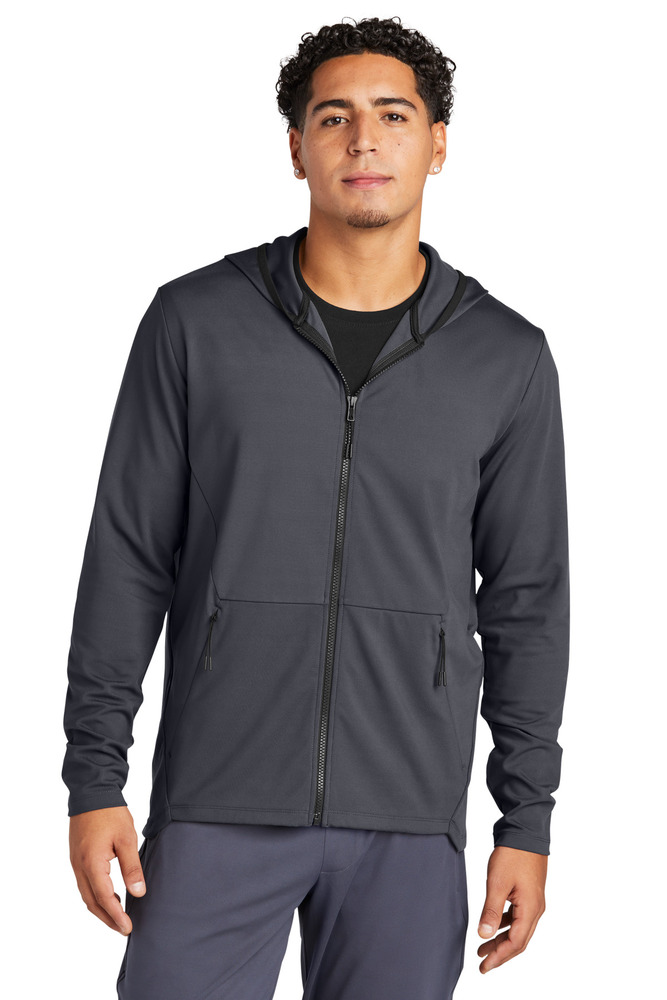 Sport-Tek ST870 Circuit Hooded Full-Zip Front Fullsize"